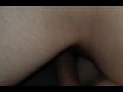 Preview 3 of Risky fuck with my girlfriend. She want all my cum inside her pussy and could get pregnant.