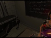 Preview 1 of Citor3 3D VR Game blonde latex nurse sucks cum through urethra probe