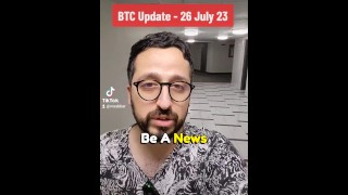 Bitcoin price update 26 July 2023 with stepsister