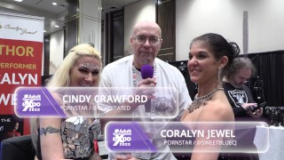 AVN / AEE Report with Coralyn Jewl and Cindy Crawford.