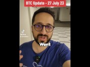 Preview 5 of Bitcoin price update 27th July 2023 with stepsister