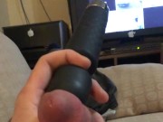 Preview 5 of Vibrator makes me moan- “Oh fuck I’m about to cum everywhere”
