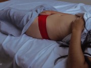 Preview 4 of MORNING ORGASM | masturbating in bed