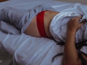 Preview 5 of MORNING ORGASM | masturbating in bed