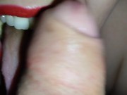 Preview 3 of Smoking blowjob (two cigarettes) real couple homemade