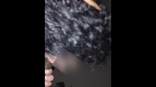 BBW Puerto Rican doesn't stop sucking until she swallows every drop.