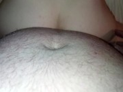 Preview 4 of Bent over taking daddy's fat cock then ridding and squirting on his throbbing dick