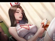 Preview 1 of Secret Pie - 2 Riding Her Dildo On A Hospital Bed by Foxie2K