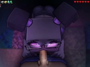 Preview 4 of Minecraft Horny Craft - Part 46 Endergirl Sucking A Big Dick! By LoveSkySanHentai