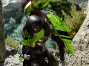 Preview 5 of Anthem Interceptor gets distracted while out on patrol. WIP animation