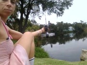 Preview 4 of fishing no panty upskirt pt.2