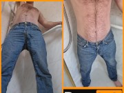 Preview 6 of Pissing my jeans dual view