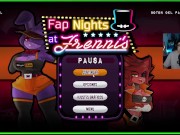 Preview 5 of Latino hot cachondo FOLLA EN EL TRABAJO y SE VIENE | Fap Nights At Frenni's Arcade Mode 1