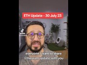 Preview 1 of Ethereum price update 30 July 2023 with stepsister