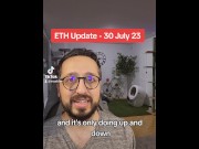 Preview 2 of Ethereum price update 30 July 2023 with stepsister