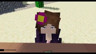 Coming Home to DOMMY MOMMY Ellie for her to ride me  Minecraft - Jenny Sex Mod Gameplay (Reupload)