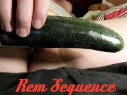 Preview 4 of FREE PREVIEW - Cucumber Fuck - Rem Sequence