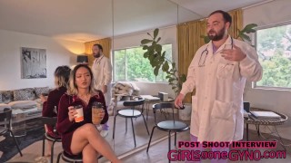 Doctor Tampa Walks In On Fully Naked Angel Santana To Give A Second Opinion At Doctor Stacy Shepard!