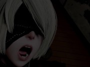 Preview 5 of NieR Automata - 2B × Beautiful Big Ass - Lite Version