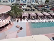 Preview 5 of Maeva Sinaloa - A guy fucks me bareback in a fitting room in Ibiza