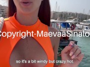 Preview 6 of Maeva Sinaloa - A guy fucks me bareback in a fitting room in Ibiza