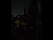 Preview 2 of fucking on hood of car almost caught