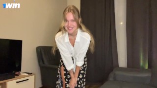 Step sister caught masturbating in virtual reality headset - Kate Kravets