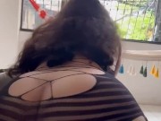 Preview 2 of Busty’n’Bad latina Sucks cock, Fucks DoggyStyle and gets Cum in her mouth