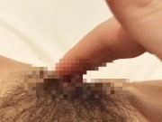Preview 1 of Big clit masturbation ♡ My clitoris got even bigger (〃∇〃) Amateur/perverted/slut/OL/Japanese/clitori