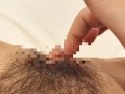 Preview 3 of Big clit masturbation ♡ My clitoris got even bigger (〃∇〃) Amateur/perverted/slut/OL/Japanese/clitori