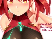 Preview 3 of Divine's Summer Waifu Challenge Part 5! Pyra Makes you Feel the Heat! (Hentai JOI)