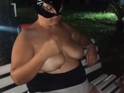 Preview 5 of Walking through the public park, I meet a friend..... a chat and an Italian amateur blowjob