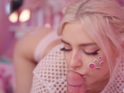 Preview 4 of All cute girls love hot cum on their faces - Eva Elfie