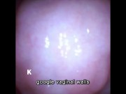 Preview 3 of [Vaginal wall video] I took a picture of the vaginal wall with a small vibrator with a camera that w