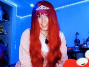 Preview 1 of 🐚🧜🏻‍♀️ ˗ˏˋ ♡ ˎˊ˗ | ˚₊‧꒰ა the little mermaid plays with a coral ☆ anal  ☆ squirt ໒꒱ ‧₊˚ | ༘⋆✨🦀