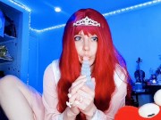 Preview 5 of 🐚🧜🏻‍♀️ ˗ˏˋ ♡ ˎˊ˗ | ˚₊‧꒰ა the little mermaid plays with a coral ☆ anal  ☆ squirt ໒꒱ ‧₊˚ | ༘⋆✨🦀