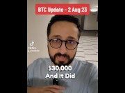 Preview 5 of Bitcoin price update 2nd August 2023 with stepsister