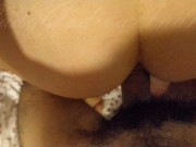 Preview 2 of "Yes! Harder and faster in the ass! I'm cumming!"💥🔥💥 Loud Orgasm - Anal Creampie - Amateur couple