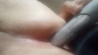 Straight male trying ass play