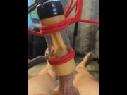 Preview 1 of Mercilessly Milked By Machine with Post Orgasm Surprise