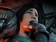 Preview 6 of Futa Bondage Tifa Hardcore Lara Croft BDSM Dominatrix Femdom