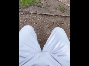 Preview 4 of Strangers reaction to me rubbing my cock through my trackies | public boner | exhibitionist