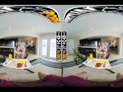 Preview 1 of VIRTUAL PORN - Busty Blonde Babe Blake Blossom Blooms in VR