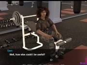 Preview 5 of Slave U E12 - Riley Facesits me while I workout in the Gym
