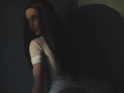 Preview 5 of Sex doll Hazel fucked in sexy white shirt - Teaser