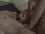 Preview 2 of Russian students have a hot gay sex party while there are no parents - 537
