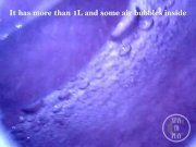 Preview 2 of Pumping Air into my full Bladder with the Minicam inside - Preview