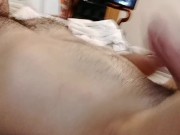 Preview 6 of Big White Dick wanking!!