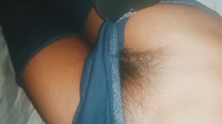 Indian Skinny Girl In Bed With Mask Using Her Electric Vibe For Masturbation