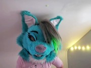 Preview 1 of Furry Femboy Roughly Fucks His Step Sister RAW!